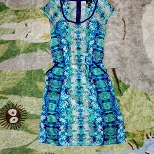 EUC Mossimo Patterned Dress